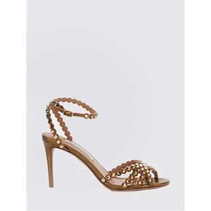 Aquazzura Heeled Sandal Woman Brown